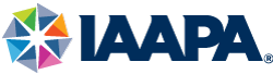 A blue aa logo is shown on the side of a black background.